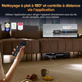 Nettoyeur vapeur sans fil 180 degrés 22 kPa séchage 5 min contrôle appli
