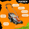 Tondeuse gazon sans fil 40 V 43 cm 40 L hauteur réglable avec batteries et chargeur