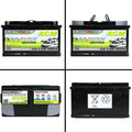 Batterie AGM 12 V 100 Ah décharge profonde étanche caravane solaire
