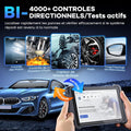 Valise diagnostic auto bidirectionnelle OBD2 codage ECU réinitialisations multiples CANFD DOIP