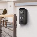 Interphone vidéo sans fil portée 200 m grand angle alarme anti arrachement