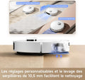 Robot aspirateur laveur L10s Ultra Gen 2 10000Pa MopExtend RoboSwing base automatique mode animaux 32 niveaux eau DuoScrub