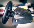 Volant pédales course retour de force compatible PC et consoles