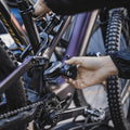 Porte vélos sur attelage EasyFold XT 2 vélos coloris noir aluminium