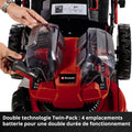 Tondeuse à gazon sans fil 36V 47 cm autotractée moteur brushless avec batteries