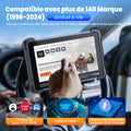 Valise diagnostic auto bidirectionnelle OBD2 réinitialisations multiples CANFD DOIP