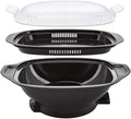 Robot cuisine multifonction accessoires lavables noir argent