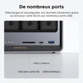 NAS 4 baies Intel 8 Go DDR5 SSD 128 Go 10GbE HDMI 4K