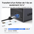 NAS bureau 2 baies DXP2800 Intel N100 8 Go DDR5 25 GbE M.2 NVMe HDMI 4K stockage réseau