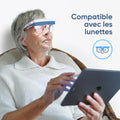 Lunettes luminothérapie portable pour troubles du sommeil