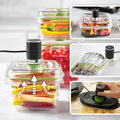 Machine sous vide alimentaire avec accessoire portatif rouleau et sacs inclus