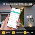 Chargeur EV type 2 32 A 7 kW câble 6 m connexion Bluetooth WiFi