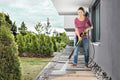 Nettoyeur haute pression 145 bar 500 l h avec lance et flexible
