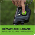 Tondeuse gazon sans fil 48 V 46 cm sac 55 L avec batteries et chargeur