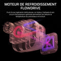 Refroidisseur liquide CPU écran LCD 3 ventilateurs RGB noir