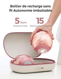 Tire lait portable Air 1 ultra fin mains libres charge sans fil contrôle app mode auto alerte remplissage