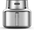 Airfryer inox revêtement céramique capacité 6,2 L 7 en 1 compatible lave vaisselle