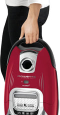 Aspirateur avec sac silencieux haute filtration 45 L accessoires poils animaux Silence Force rouge