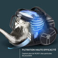 Aspirateur sans sac cyclonique 500 W 2,5 L 59 dB