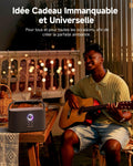 Enceinte karaoké écran 2 micros sans fil 140 W WiFi HDMI TV