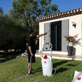 Pulvérisateur électrique Pro Sprayer Evo 35L batterie 18V portée 10m autonomie 3h entretien extérieur toiture