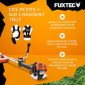 Débroussailleuse thermique 62 cm3 3,5 CV anti vibration coupe bordure lame 3 dents