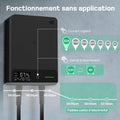 Borne recharge véhicule électrique 7kW app câble type 2 10 m RFID RCD type B IP54