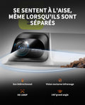 Distributeur croquettes chat caméra 1080P double trémie 5 L contrôle appli