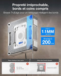 Robot nettoyeur vitres station lavage automatique pulvérisation 3 jets