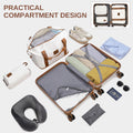 Set 6 valises rigides 55 65 74 cm vanity sac pliable trousse maquillage