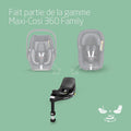 Base siège auto pivotante 360 degrés ISOFIX pour enfants 40 105 cm