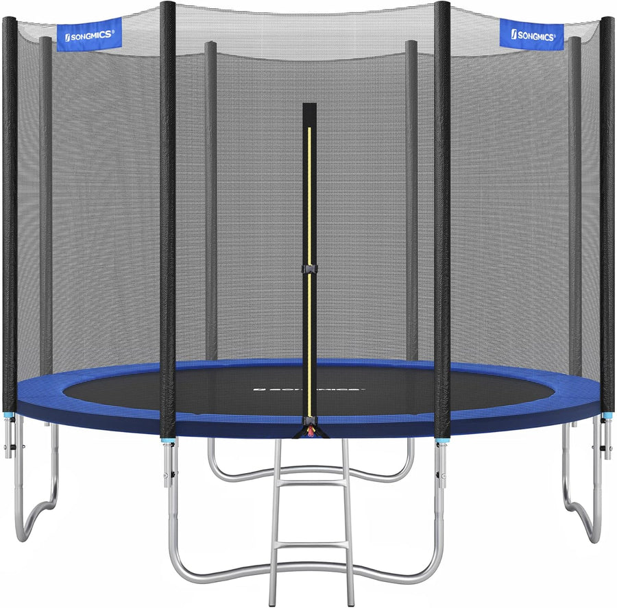 Trampoline extérieur enfant diamètre 183 244 305 366 427 cm filet échelle