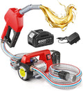 Pompe gasoil sans fil 45 L min batterie 21 V pistolet arrêt automatique