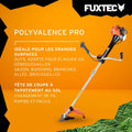 Débroussailleuse thermique 62 cm3 3,5 CV anti vibration coupe bordure lame 3 dents