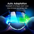 Brosse dents électrique 7 modes capteur pression étui chargeur