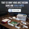 Kit Raspberry Pi 5 8 Go alimentation 27 W boîtier ventilateur HDMI 4K