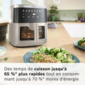 Friteuse air chaud XXL 7,2 L 7 programmes vitre éclairée