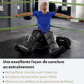Bottes pressothérapie massage jambes récupération sportive