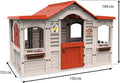 Cabane jardin enfant plastique robuste montage facile dès 24 mois