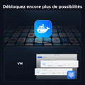 NAS bureau 4 baies DXP4800 Pro Intel i3 1315U 8 Go DDR5 10 GbE 25 GbE M.2 NVMe HDMI 4K SSD 128 Go