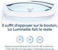 Lunettes luminothérapie portable pour troubles du sommeil