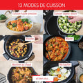 Multicuiseur Cookeo Touch Wifi 6L haute pression 250 recettes app
