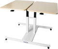 Table de lit médicale roulettes forme C tablette réglable usage lit handicapés double