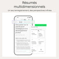 Enregistreur vocal IA transcription résumé 50 h multimodal