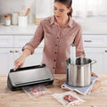 Machine sous vide alimentaire avec accessoire portatif rouleau et sacs inclus