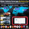 Valise diagnostic auto OBD2 4 systèmes avec réinitialisations multiples