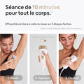 Épilateur lumière pulsée PL5157 tête précision rasoir inclus