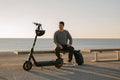 Trottinette électrique 25 km h autonomie 70 km double freinage