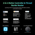 Serrure connectée U200 clavier empreinte Matter Thread batterie rechargeable