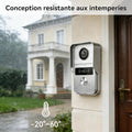 Kit visiophone connecté 2 fils écran 7 pouces déverrouillage distance